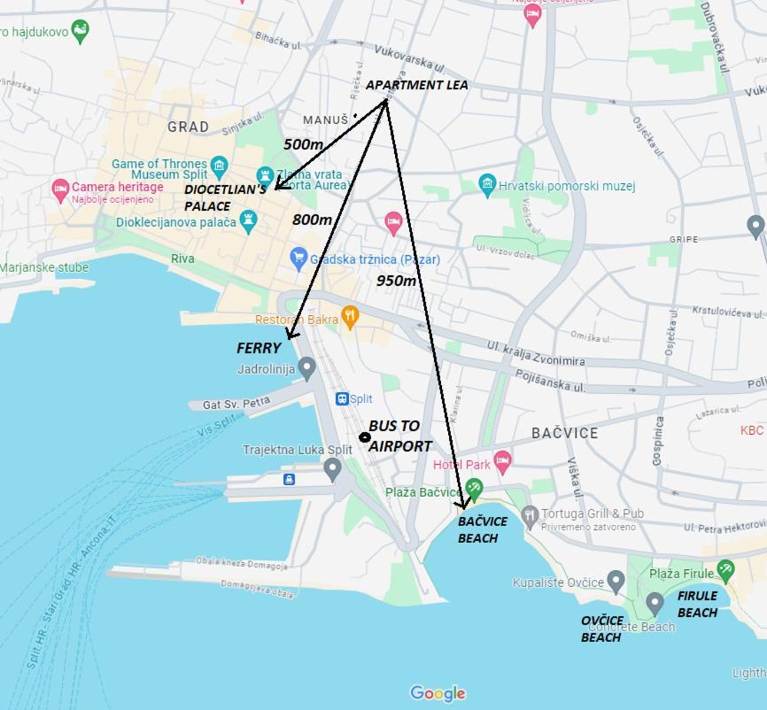 Apartment Lea Centar Split Luaran gambar